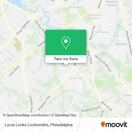 Local Locks Locksmiths map