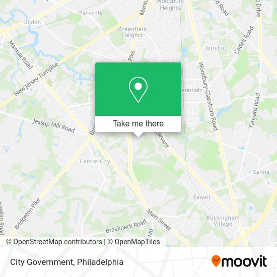 City Government map