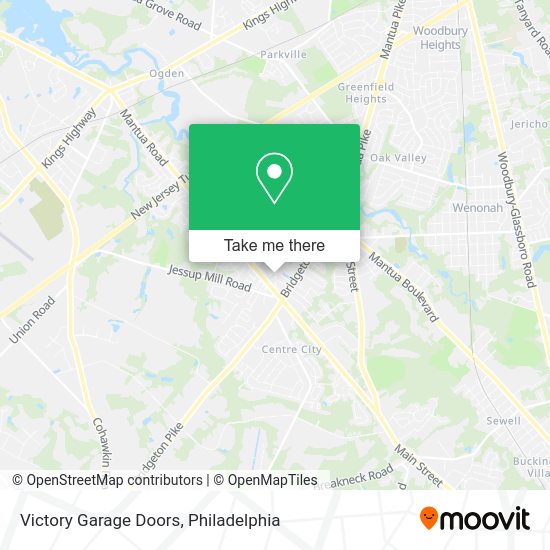 Mapa de Victory Garage Doors