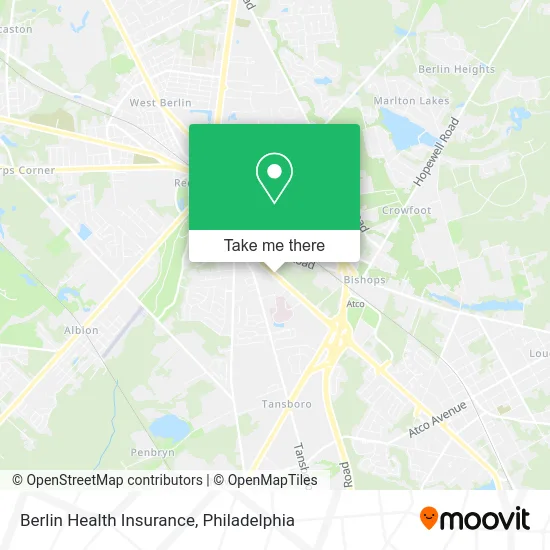 Berlin Health Insurance map