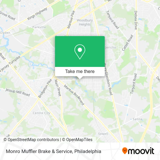 Monro Muffler Brake & Service map
