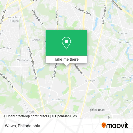 Wawa map