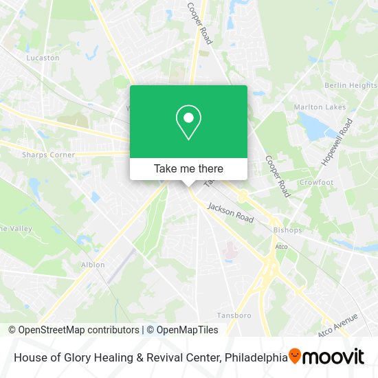 House of Glory Healing & Revival Center map