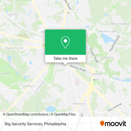 Mapa de Big Security Services