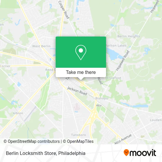 Berlin Locksmith Store map
