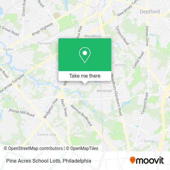 Mapa de Pine Acres School Lotb