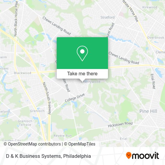 D & K Business Systems map
