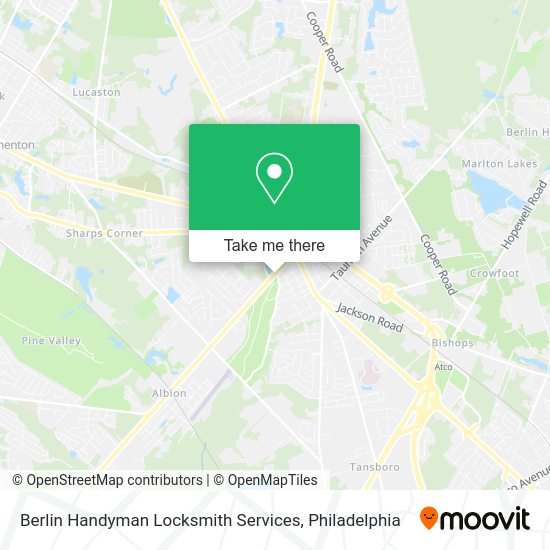Berlin Handyman Locksmith Services map