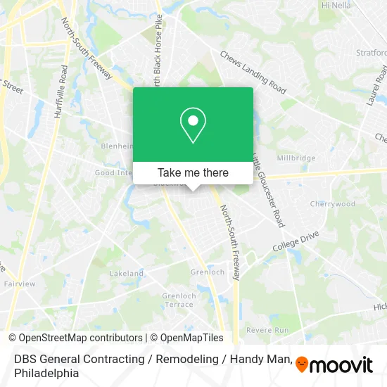 DBS General Contracting / Remodeling / Handy Man map