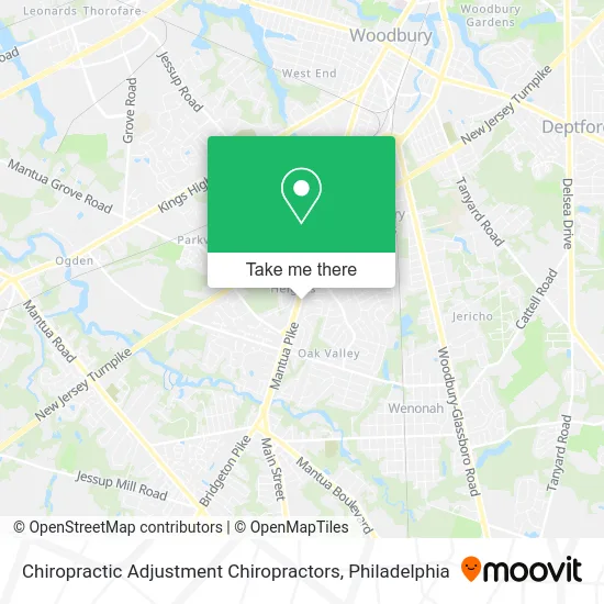 Chiropractic Adjustment Chiropractors map