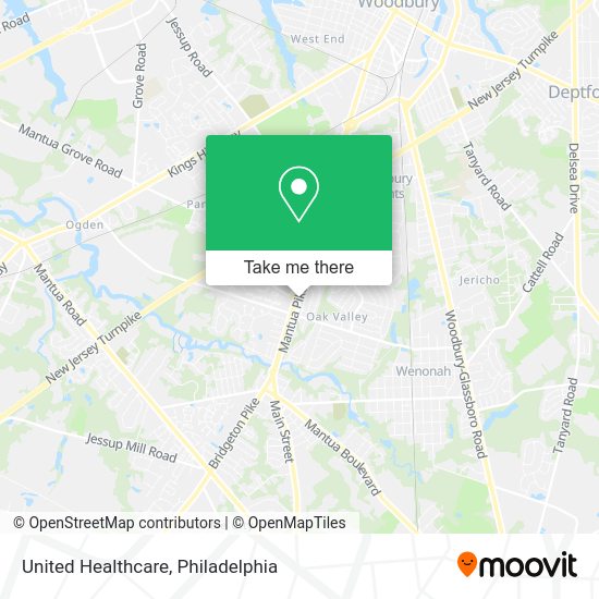 United Healthcare map