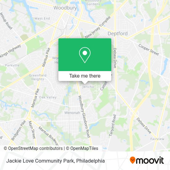 Mapa de Jackie Love Community Park