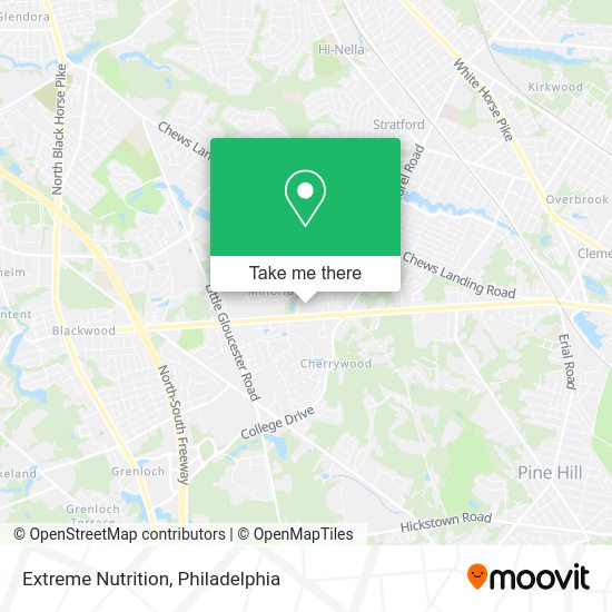 Mapa de Extreme Nutrition