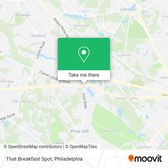 That Breakfast Spot map