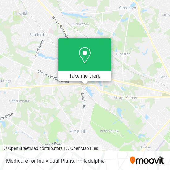 Medicare for Individual Plans map
