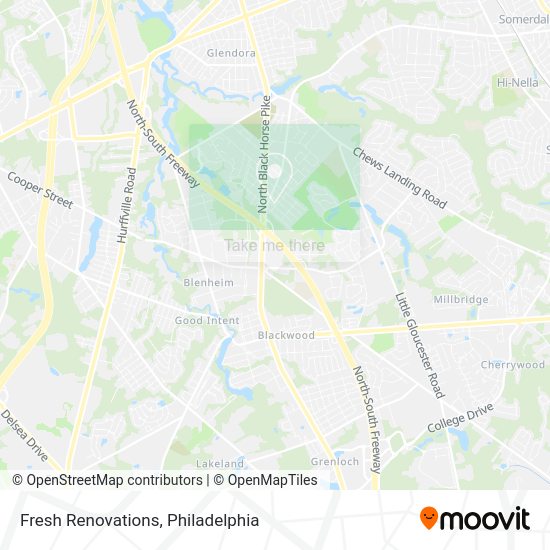 Fresh Renovations map