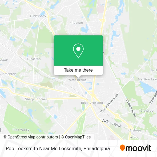 Pop Locksmith Near Me Locksmith map