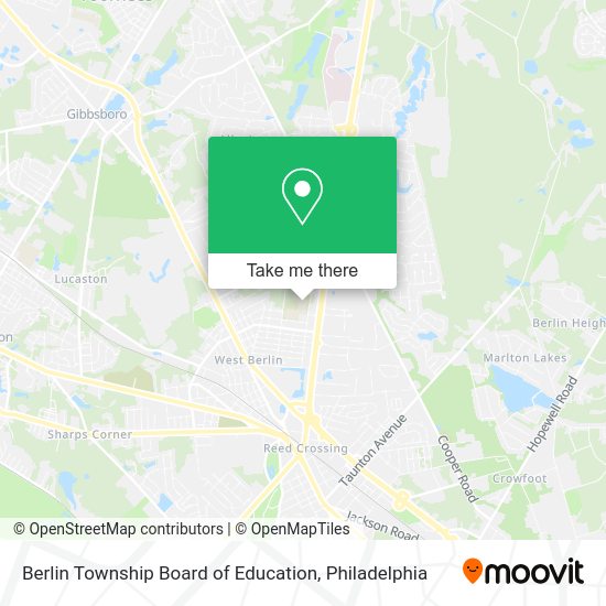 Mapa de Berlin Township Board of Education