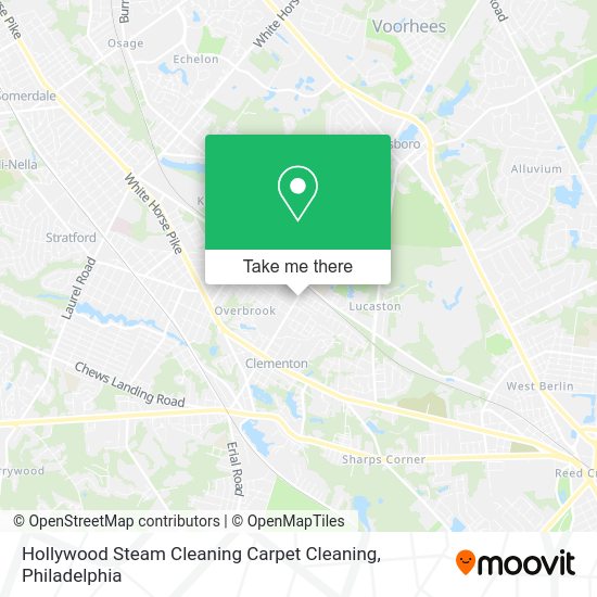 Hollywood Steam Cleaning Carpet Cleaning map