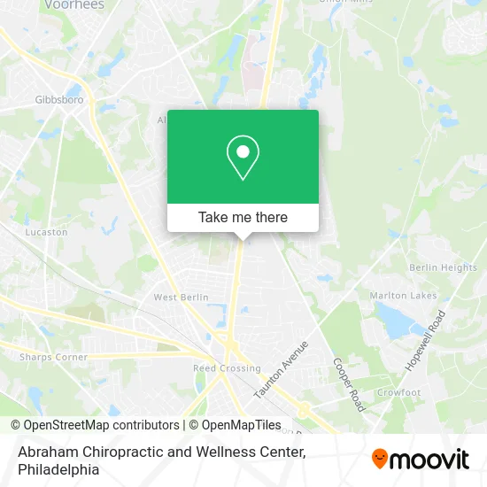 Mapa de Abraham Chiropractic and Wellness Center