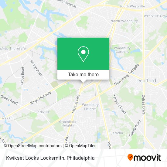 Mapa de Kwikset Locks Locksmith