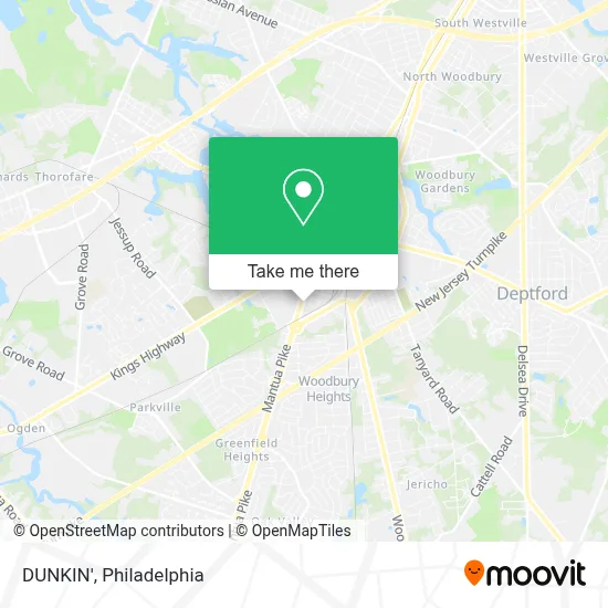 DUNKIN' map