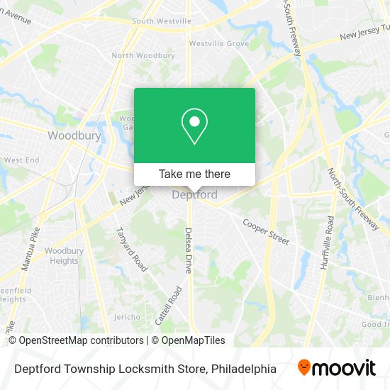 Deptford Township Locksmith Store map