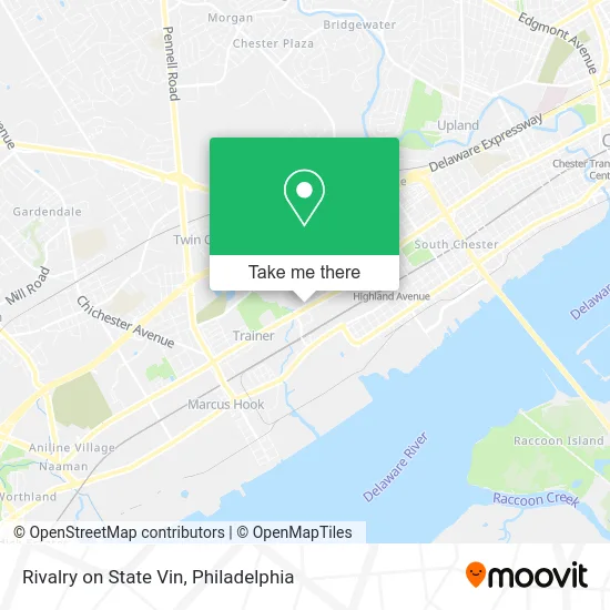 Rivalry on State Vin map