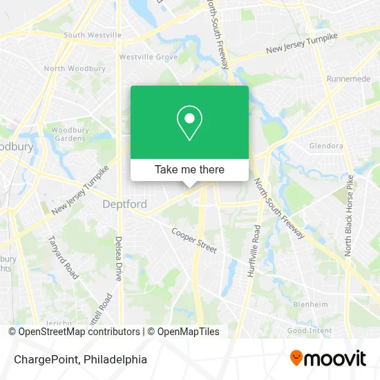 ChargePoint map