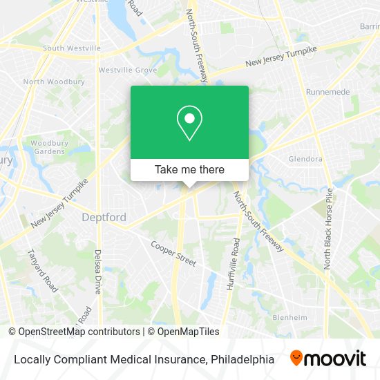 Locally Compliant Medical Insurance map