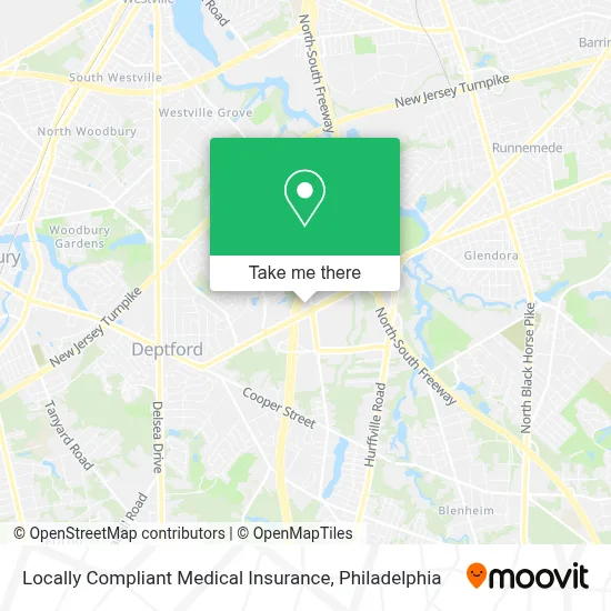 Locally Compliant Medical Insurance map
