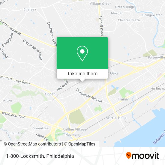 1-800-Locksmith map