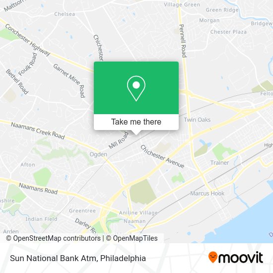 Sun National Bank Atm map
