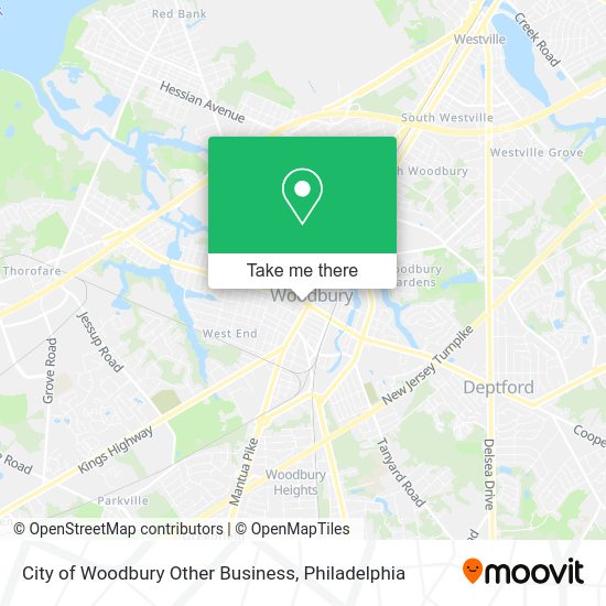 Mapa de City of Woodbury Other Business