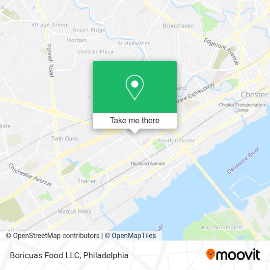 Mapa de Boricuas Food LLC