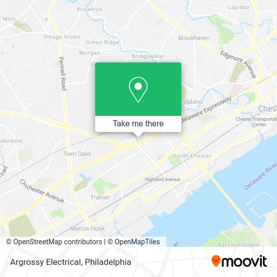 Argrossy Electrical map