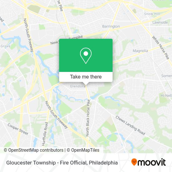 Gloucester Township - Fire Official map