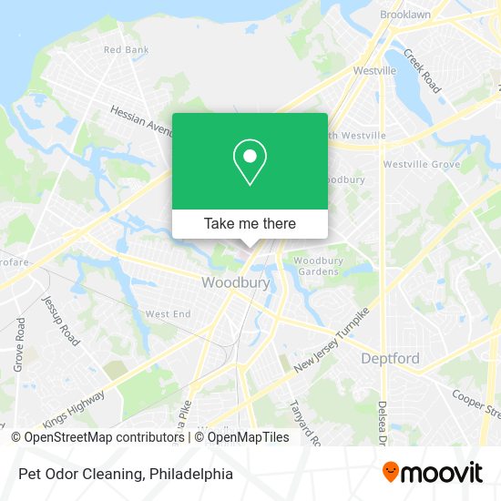 Mapa de Pet Odor Cleaning