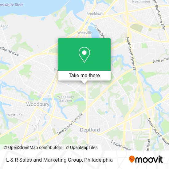 L & R Sales and Marketing Group map