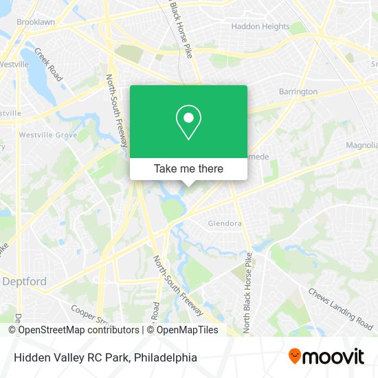 Hidden Valley RC Park map