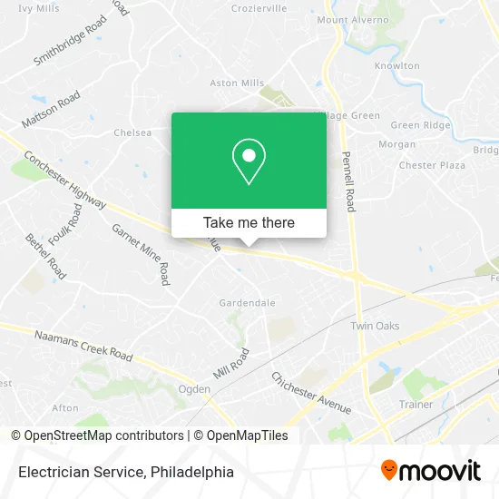 Electrician Service map