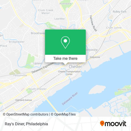 Mapa de Ray's Diner