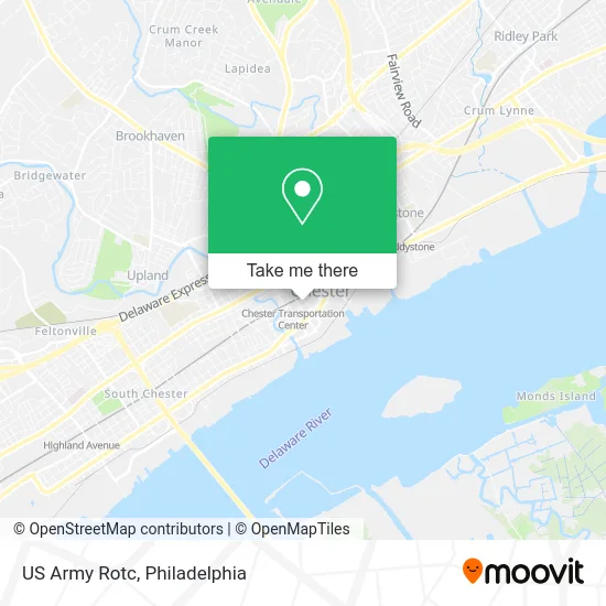 US Army Rotc map