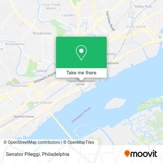 Mapa de Senator Pileggi