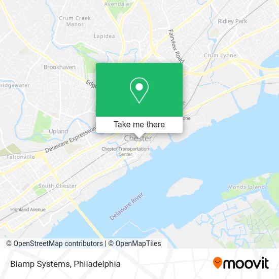 Biamp Systems map