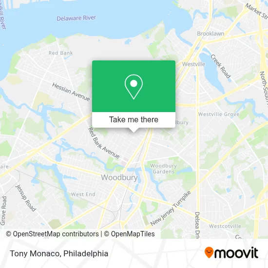 Tony Monaco map
