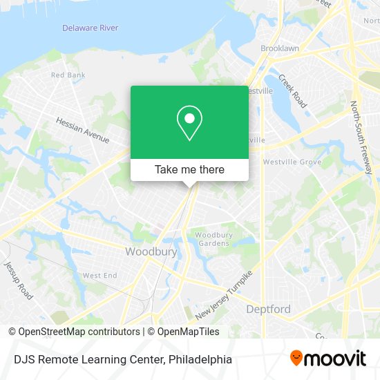 Mapa de DJS Remote Learning Center