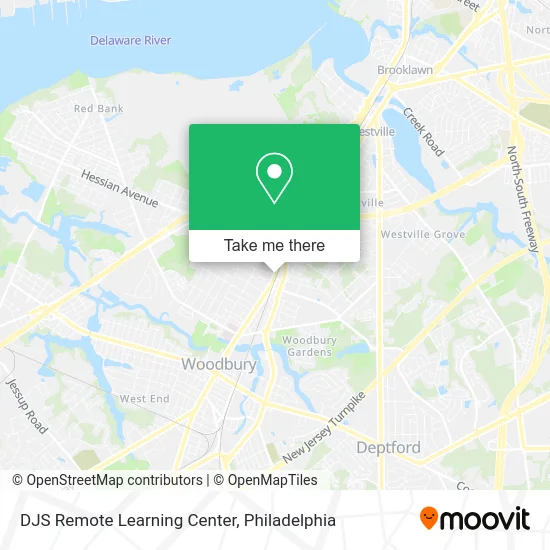 Mapa de DJS Remote Learning Center