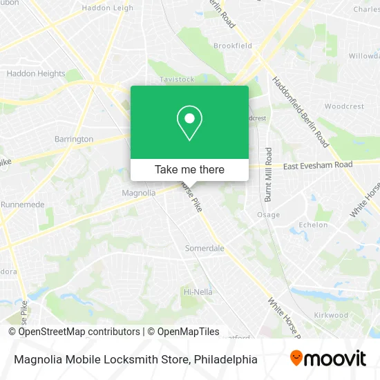 Magnolia Mobile Locksmith Store map