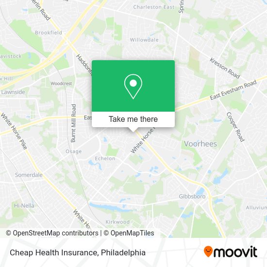 Mapa de Cheap Health Insurance